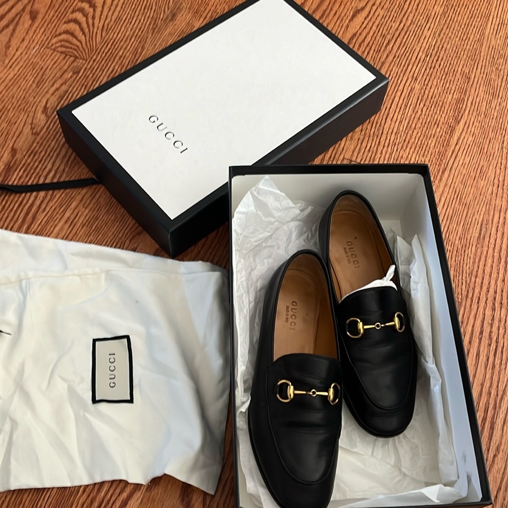 Gucci Classic Jordaan loafer black size 35